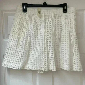 Madewell eyelet mini skirt women’s size S